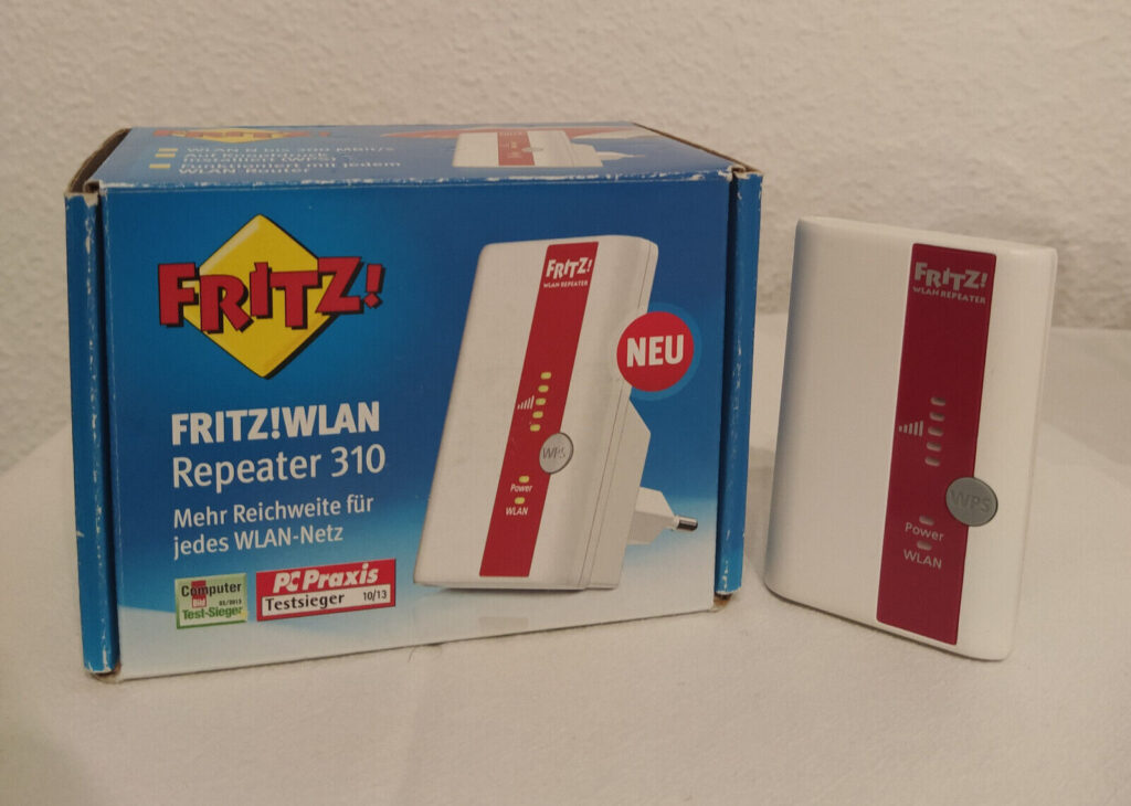 AVM FRITZ!WLAN Repeater 310 WLAN Repeater (20002576) & OVP
