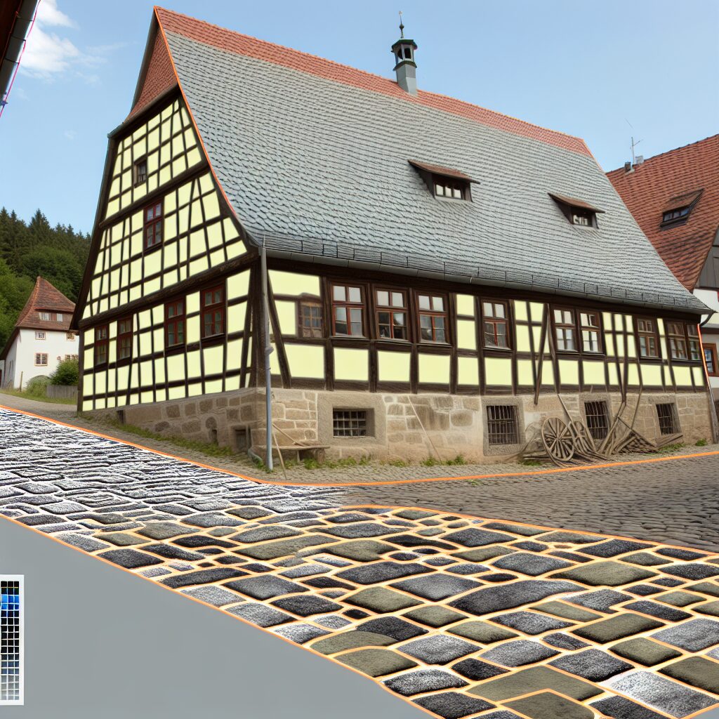 Huthaus in Zinnwald: Restaurierung des Hirnholzpflasters in originalgetreuer Form