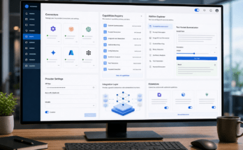dashboard zur verwaltung und testung von ki funktionen mit connectors,