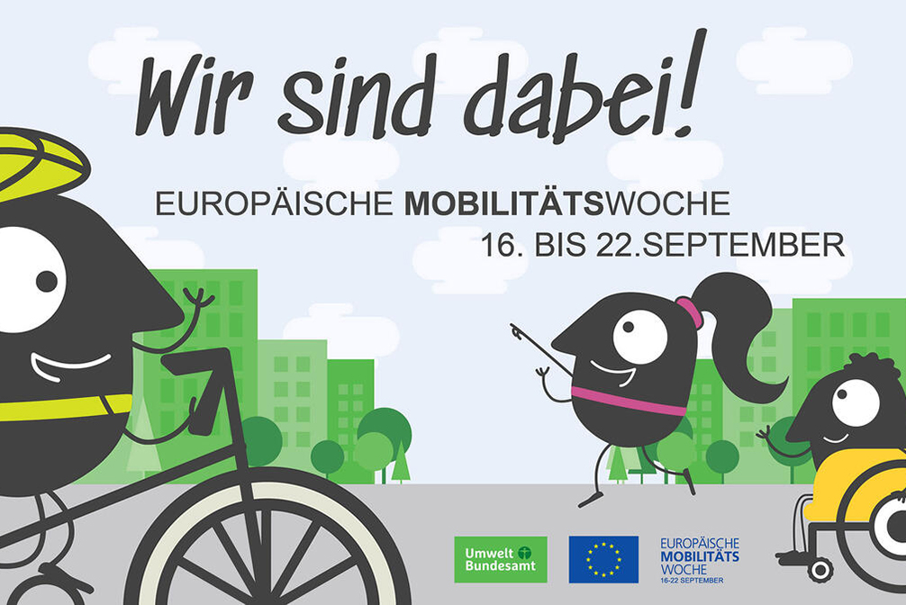 Grafik zur Europäischen Mobilitätswoche vom 16. bis 22. September