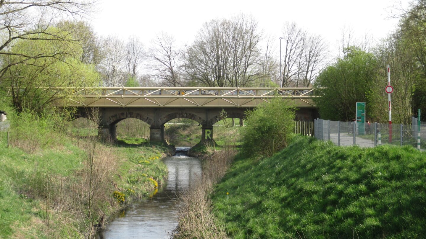 Fünf-Bogen-Brücke über die Seseke in Kamen