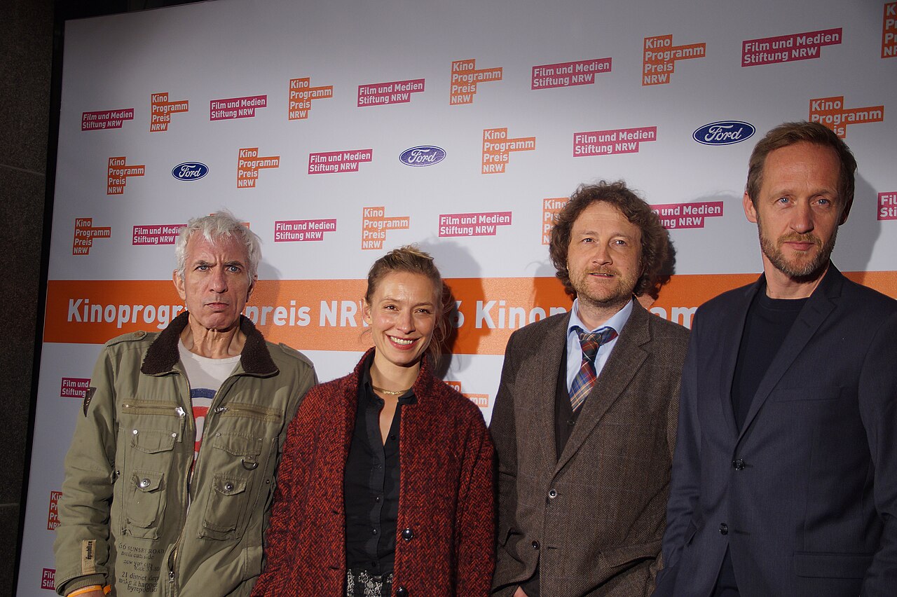Ralf Richter mit dem Radio-Heimat-Team beim NRW-Kinoprogrammpreis 2016, zweites Motiv