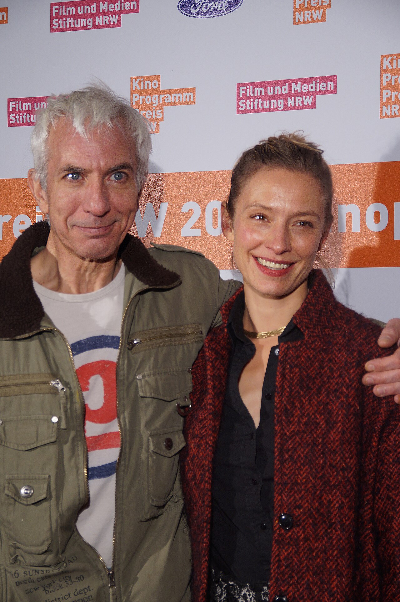 Ralf Richter und Sandra Borgmann beim NRW-Kinoprogrammpreis 2016 in Köln