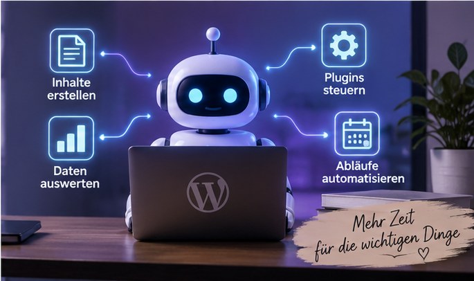 KI-Agent verbindet sich über MCP mit WordPress-Funktionen
